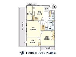 間取図画像 3LDK