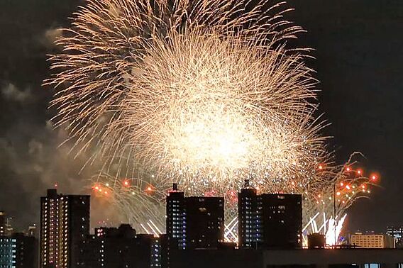 眺望良好。夜空...