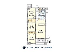 ラ・アトレ横濱鶴見2 2SLDKの間取図画像