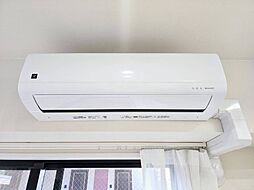 エアコン設置済み。入居時から快適にお過ごしいただけます。