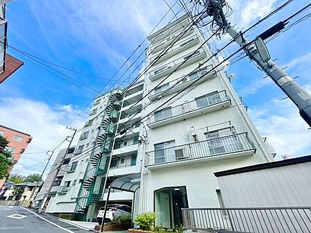 静かに時を刻むヴィンテージマンション。永く大切に住まわれてきた風格があります。