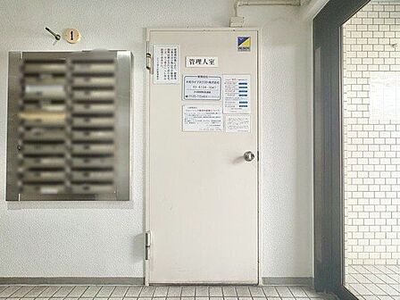 管理人室。
