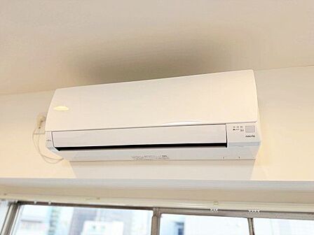 エアコン設置済み!暑い夏も寒い冬も快適に過ごせます。