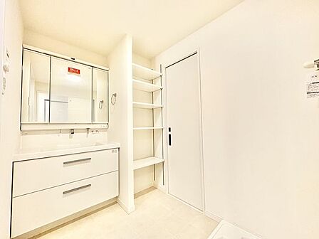 1日の始まりと終わりを心地よく演出してくれる、パウダールーム。心地よいリフレッシュ空間です。