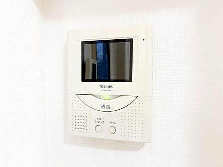 「見える安心」をカタチにしました。誰が来てもわかる様にモニター付きインターホンを設置。