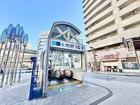 麻布十番駅 45m