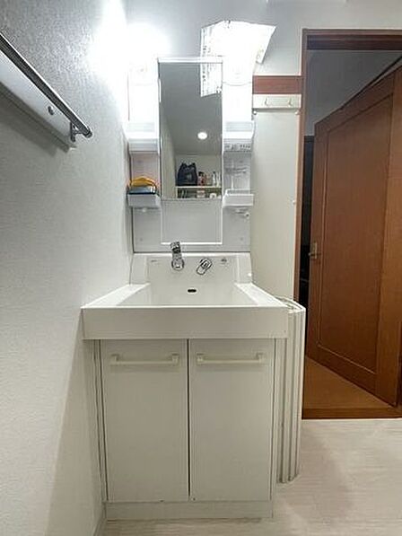 一日の始まりと終わりを心地よく演出してくれる、多彩な機能が備えられたパウダールーム。