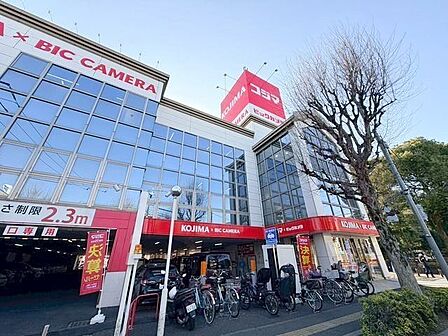 コジマ×ビックカメラ井草店 1000m