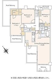 間取図画像 3LDK