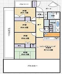 ソル・シエーナ川口 4LDKの間取図画像
