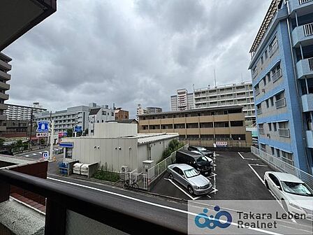 住戸からの眺望。風通しが良く、お洗濯物も早く乾きそうです。毎日のお洗濯が楽しみになりそうです。
