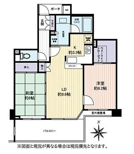 全室南向きで陽当たり良好。リビングに面した和室は和モダンな琉球畳を採用。収納豊富で生活スペースをすっきり保てます。