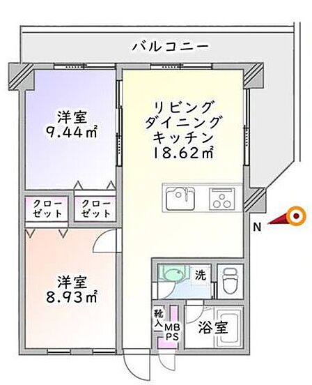 南東角部屋で陽当たり良好◎新規リフォーム済の綺麗なお部屋で新生活をスタートできます。