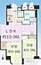 間取り：6階、富士山が望める2LDK。陽当たり良い南向き＋2面採光の開放感ある住環境。全居室5.0帖超えのゆとりある広さです。