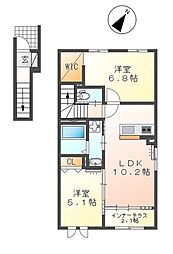 シャンピュール志免中央 2階/201