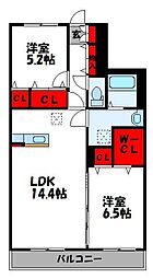 メゾンドノアール 4階/-