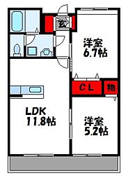 若杉 2階