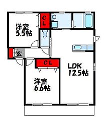 Y’sコート C棟 2階