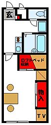 レオパレス長者原 1階/101