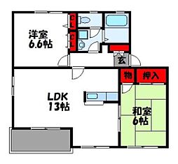 ラマルシュ長者原B 1階