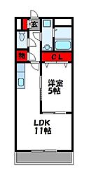 シャンブルクレールI 2階/202