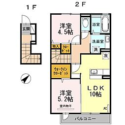 ガーデンハウスC棟 2階/205