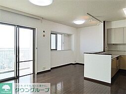 JR常磐線 松戸駅 徒歩4分の賃貸マンション 22階3LDKのリビング/ダイニング