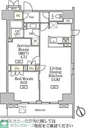 間取図画像 1SLDK