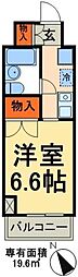 間取図画像 1K