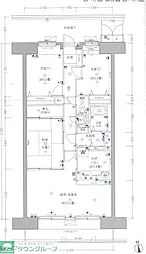 白井ロジュマン 3LDKの間取図画像