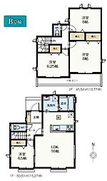 東大和市仲原4丁目・全3棟　新築一戸建　B号棟