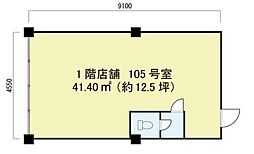 滝商本町グリーンコーポラスの間取図画像