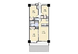 間取図画像 3LDK