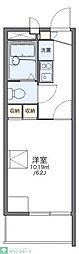 レオパレスドゥジエーム 1Kの間取図画像