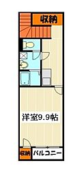 間取図画像 1K