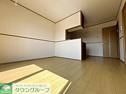 東武東上線 鶴瀬駅 徒歩14分の賃貸アパート 1階1LDKのリビング/ダイニング