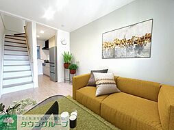 東武東上線 志木駅 徒歩14分の賃貸アパート 3階1LDKのリビング/ダイニング