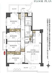 間取図画像 4LDK