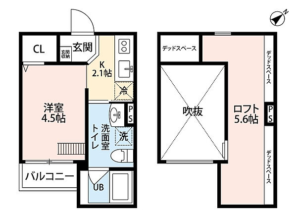 Ｓｅｃｒｅｔａｒｉａｔ 201｜大阪府堺市堺区老松町2丁(賃貸アパート1K・2階・19.42㎡)の写真 その2