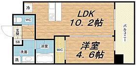 プレジオ阿波座  ｜ 大阪府大阪市西区川口3丁目3-11（賃貸マンション1LDK・9階・35.42㎡） その2