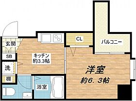 ディナスティ松屋町  ｜ 大阪府大阪市中央区松屋町住吉5-7（賃貸マンション1K・2階・23.89㎡） その2