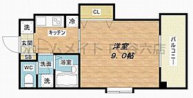 久宝  ｜ 大阪府大阪市中央区内久宝寺町4丁目（賃貸マンション1K・7階・25.91㎡） その2