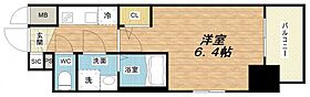 エスリード南森町ラグシス  ｜ 大阪府大阪市北区南森町1丁目2-22（賃貸マンション1K・8階・21.75㎡） その2