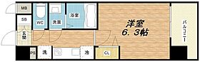 プレサンス森ノ宮 THEゲート  ｜ 大阪府大阪市東成区中道1丁目5-4（賃貸マンション1K・6階・23.01㎡） その2