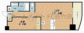 セレッソコート上本町EAST  ｜ 大阪府大阪市天王寺区東上町3-17（賃貸マンション1LDK・5階・51.44㎡） その2