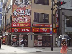 【ファーストフード】すき家　船場中央店まで272ｍ