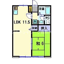 サンエミネント 103 ｜ 岡山県総社市門田1378（賃貸アパート1LDK・1階・40.92㎡） その2