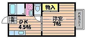 グリーンヒルズ　F棟 1-2 ｜ 岡山県倉敷市藤戸町天城625-11（賃貸アパート1DK・1階・27.08㎡） その2