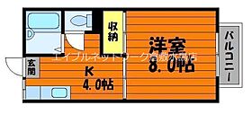 ラ・フォーレ足高I 102 ｜ 岡山県倉敷市笹沖1036-5（賃貸アパート1K・1階・26.49㎡） その2