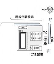 レオパレスウイング近藤V 201 ｜ 岡山県倉敷市中庄2379-4（賃貸マンション1K・2階・19.87㎡） その3